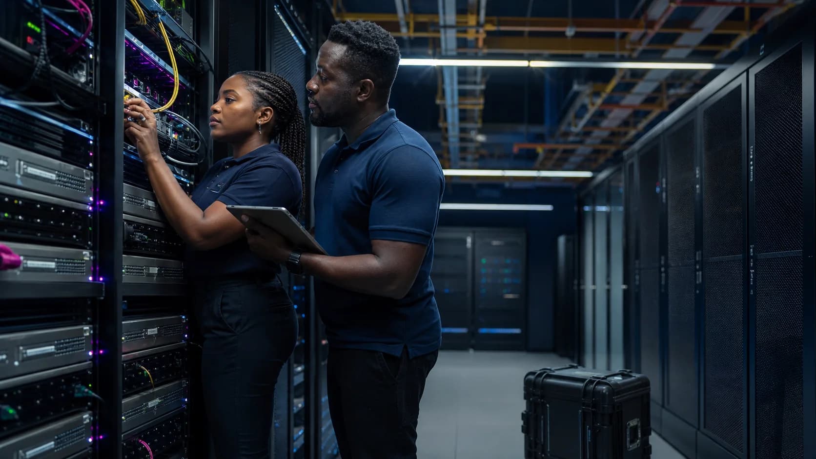 Eleda Tech engineers working in resilient enterprise infrastructure